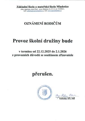 provoz šd
